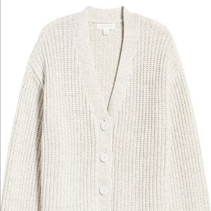 Treasure & Bond Shaker Stitch Cotton Blend Cardi